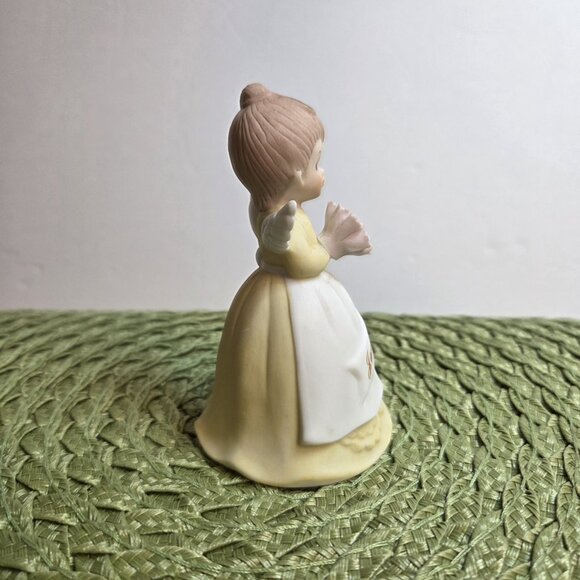 Vintage Lefton January Birthday Girl Bell - Picture 5 of 6